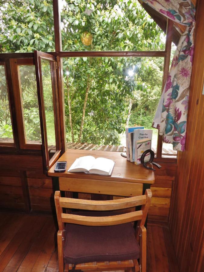 Mindo Eco Chalet Con Rio Y Cascada Exterior photo